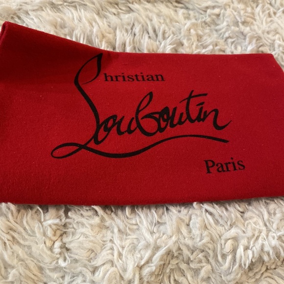 Christian Louboutin Galativi nude mesh pointed toe flat - Picture 4 of 5